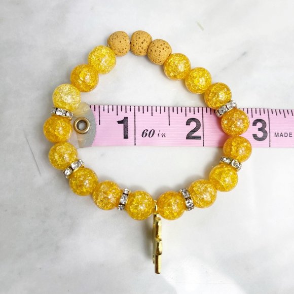 Aromatherapy Autism Awareness Lava Stone Handmade - Picture 8 of 10